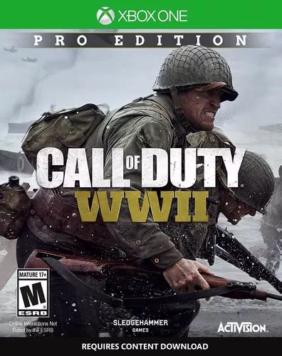 Call Of Duty Ww Ii World War 2 Pro Edition Xbox One Nuevo Meses Sin Intereses