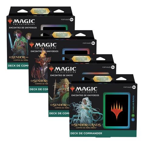 Magic The Gathering Commander Deck O Senhor dos Anéis Contos da Terra