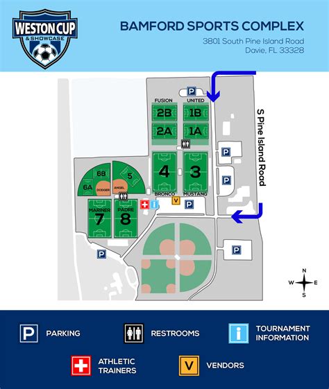 Bamford Sports Complex Weston Cup And Showcase Soccer Tournament