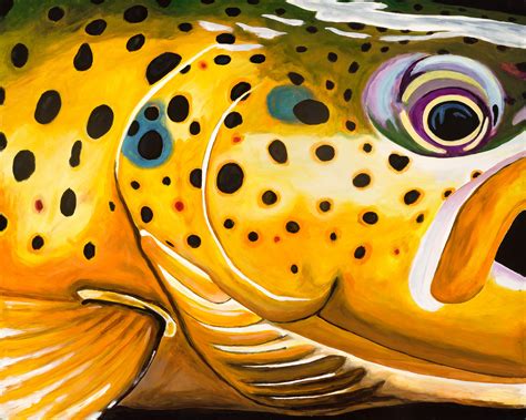 fish art — Park City Fly Fishing Guides | Provo River Guide Service