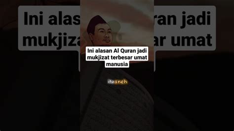 Gus Baha Kenapa Alquran Jadi Mukjizat Terbesar Umat Manusia Short Feed