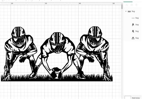 Football Team Svg Football Player Svg Football Svg Colored Etsy