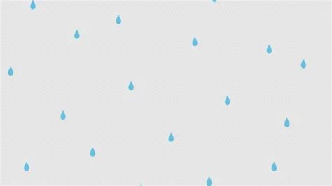 Loop animation of many raindrops falling... | Stock Video | Pond5