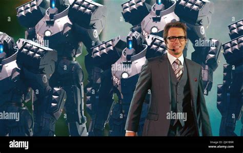 Sam Rockwell Iron Man 2 2010 Stock Photo Alamy