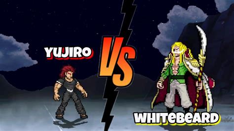 Whitebeard Prime Vs Yujiro One Piece X Baki Anime Fights Mugen Youtube