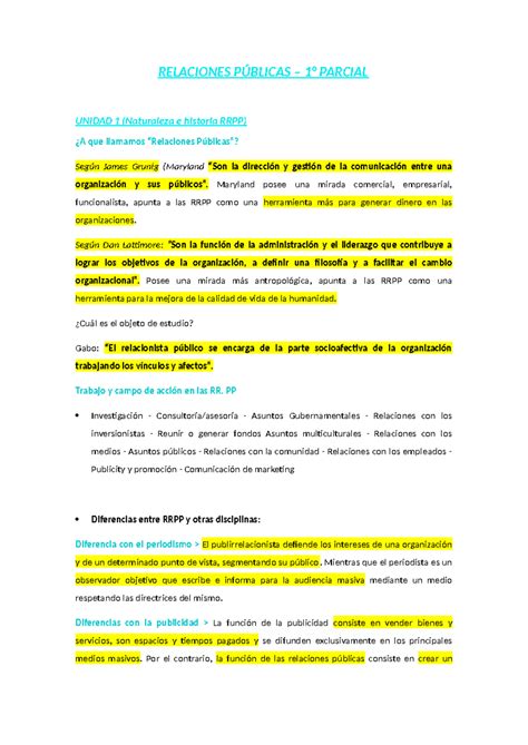 Resumen Rrpp Completo Relaciones P Blicas Parcial Unidad