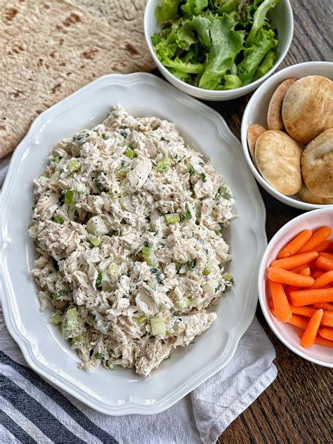 Classic Chicken Salad With Herbs Sweet Savory And Steph