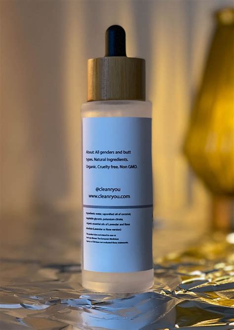 Limpieza anal e higiene Cleanr You Fórmula magistral para ducha anal