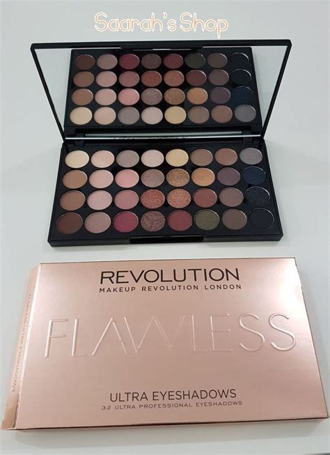 Makeup Revolution Ultra Flawless Eyeshadow Palette Swatches