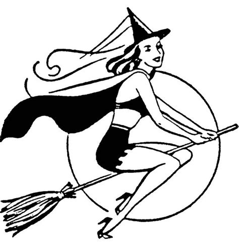 Witch Clipart Black And White Free Download On Clipartmag