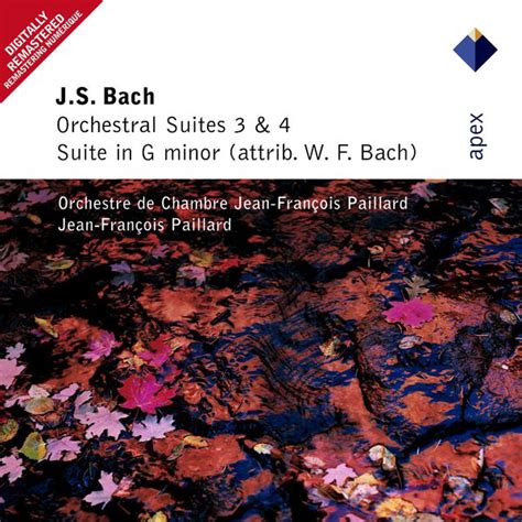 Album Bach Js Orchestral Suites Nos Suite In G Minor Apex