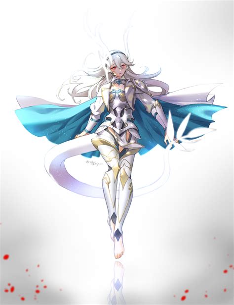 Safebooru 1girl Absurdres Alternate Costume Arm Guards Armor Cape Corrin Fire Emblem Corrin