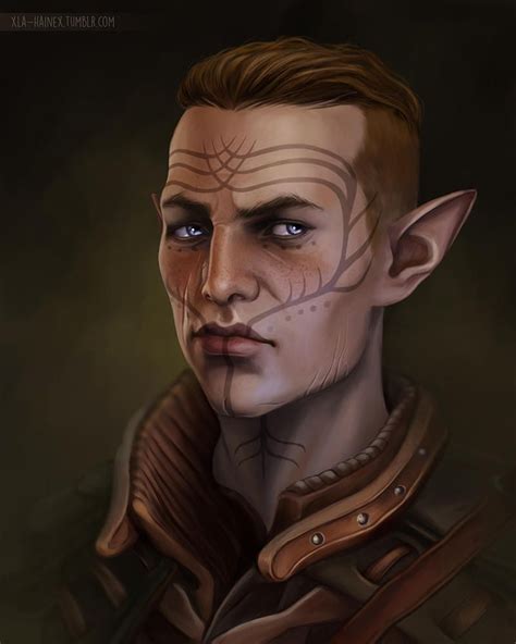 Inquisitor Lavellan By Xla Hainex Dragon Age Characters Roleplay