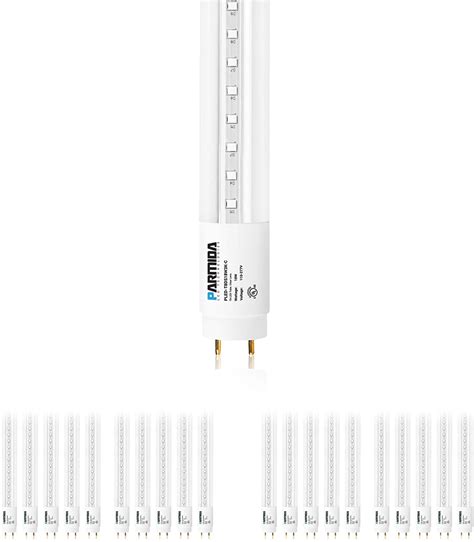 Parmida Led 4ft T8 Ballast Bypass Type B Light Tube Clear Lens 18w