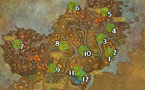 Dragonflight Dragon Riding Glyphs Location Guide