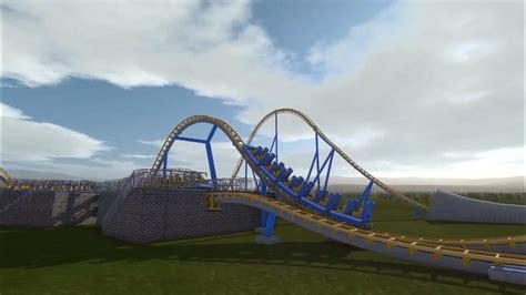 Grenade Intamin Compact Launched Roller Coaster Concept Nolimits2