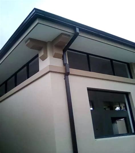 China Aluminum Roof Rain Drain Half Pipe Profiles K Style Roof Gutters Of Metal Roof Aluminum