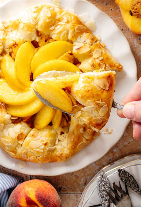 Easy Peach Galette Recipe In Eves Kitchen