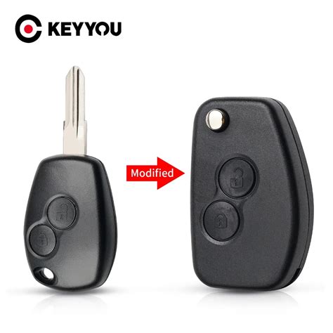 KEYYOU Ge Ndert Auto Schl Ssel Shell Flip Folding Remote Key Shell Fall