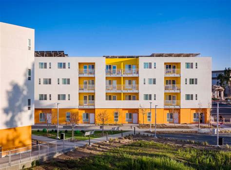 An Affordable Housing Complex With An Emphasis On Outdoor Community Space