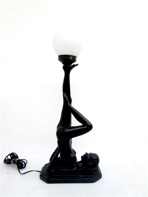 Large Art Deco Cast Bronze Nude Woman Figural Lamp Milk Etsy Cast Bronze Lamp Large Art