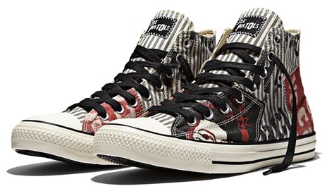 Sex Pistolos × Converse Chuck Taylor All Starが海外展開！ セックスピストルズ コンバース