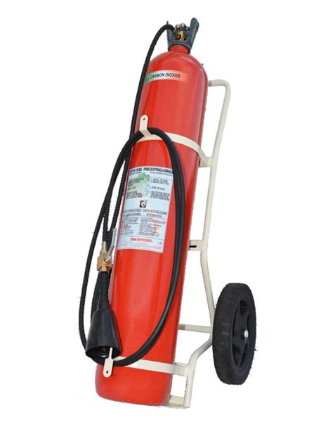 50kg Co2 Trolley Fire Extinguisher Flamecontrol