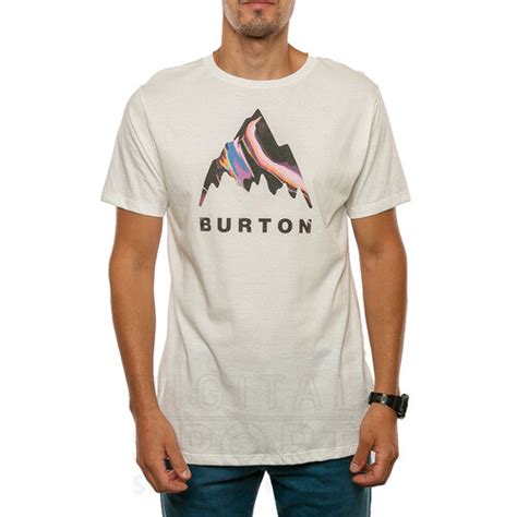 Remera Mountain Logo Burton Sale Fin De Temporada