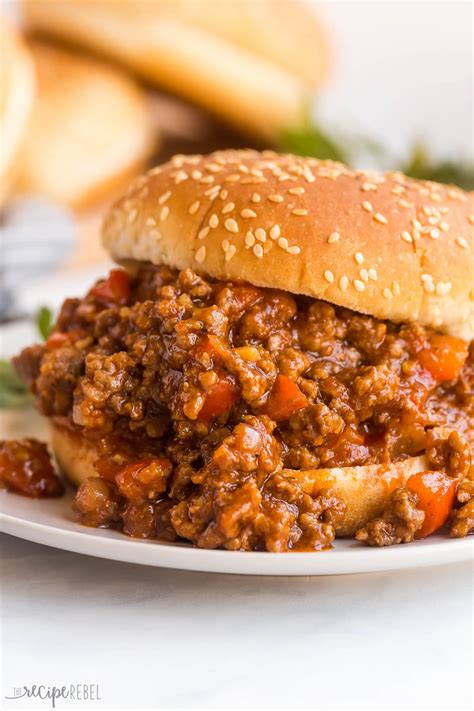 Sloppy Joes 20 Minute Dinner VIDEO The Recipe Rebel