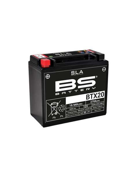 Batterie BS BATTERY SLA sans entretien activé usine BTX20