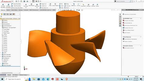 Turbine Design Using Matlab And SolidWorks Matlab 3d Animation Cad