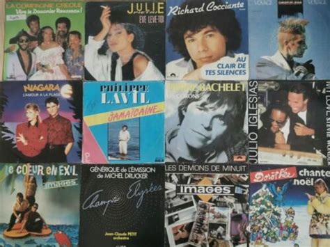 Lot De Vinyles Tours Vari T S Fran Aises Ann Es Ebay