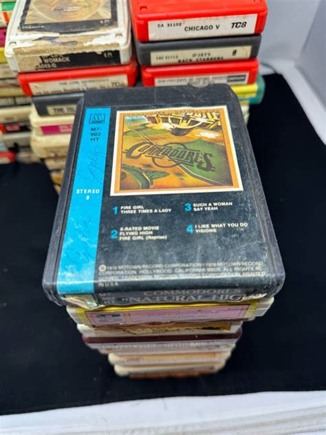 Lot 223 Vintage 8 Track Tape Collection Adam S Northwest Estate Sales And Auctions