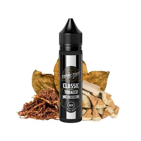 Lichid The Vaping Giant Classic Tobacco 40ml Merlinro