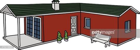 Red Small House Stock Clipart | Royalty-Free | FreeImages