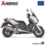 Akrapovic Exhaust Approved Steel Slip On Yamaha Xmax