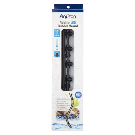 AQUEON Flexible LED Aquarium Bubble Wand Blue Customer Questions