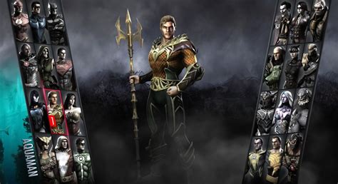 Injustice Gods Among Us Aquaman Character Guide VGFAQ Aquaman