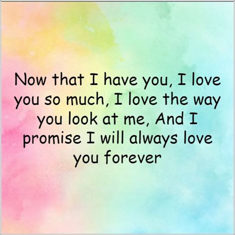 175 I Promise To Love You Forever Messages For Her And Him