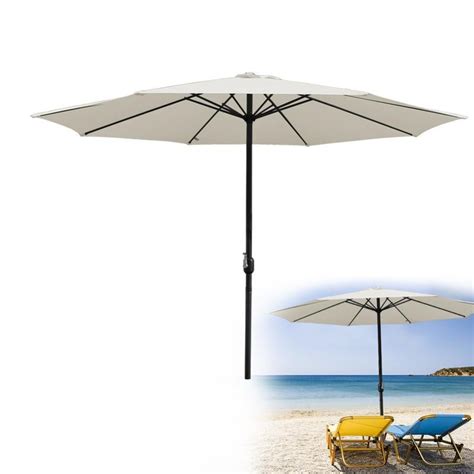 Parasol parasol jardin parasol deporté parasol de balcon 350 cm