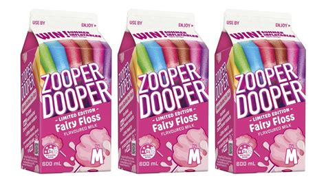 Checkout Basket Zooper Dooper Fairy Floss Flavoured Milk Youtube