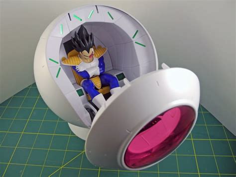 Figure Build Close-up: Vegeta's Saiyan Space Pod - Interest - Anime News Network