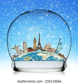 Snow Globe Earth Images Stock Photos Vectors Shutterstock