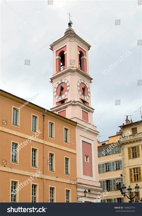 Clock Tower Rusca Palace Nice France Stock Photo Shutterstock