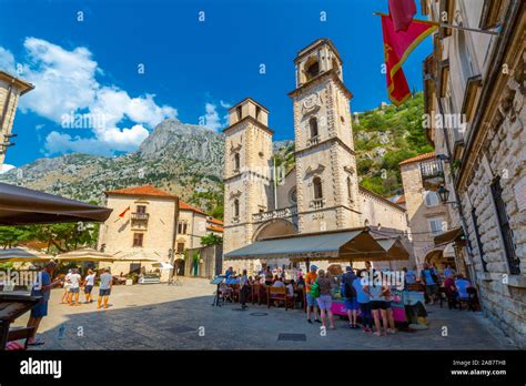 View Of St Tryphon Cathedral Old Town Unesco World Heritage Site