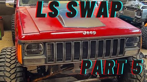 First Drive In The LS Swapped Jeep Cherokee LS Swap Part 5 YouTube