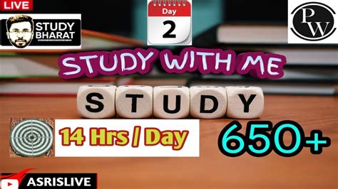 🔴day3 14 Hours Study With Me Live 🔥 21 Day Challenge Pomodoro