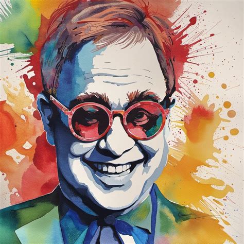 Elton John Ai Generated Artwork Nightcafe Creator