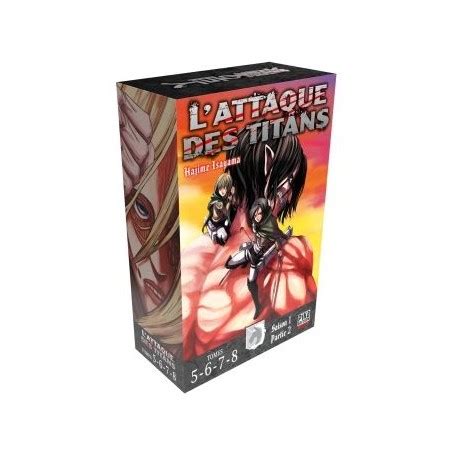 Attaque Des Titans L Coffret Saison 1 T 02