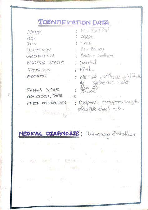 SOLUTION Pulmonary Embolism Studypool